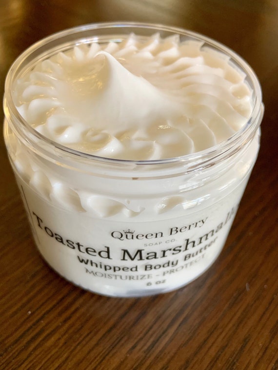 Toasted Marshmallow Whipped Body Butter Lotion Hand and 