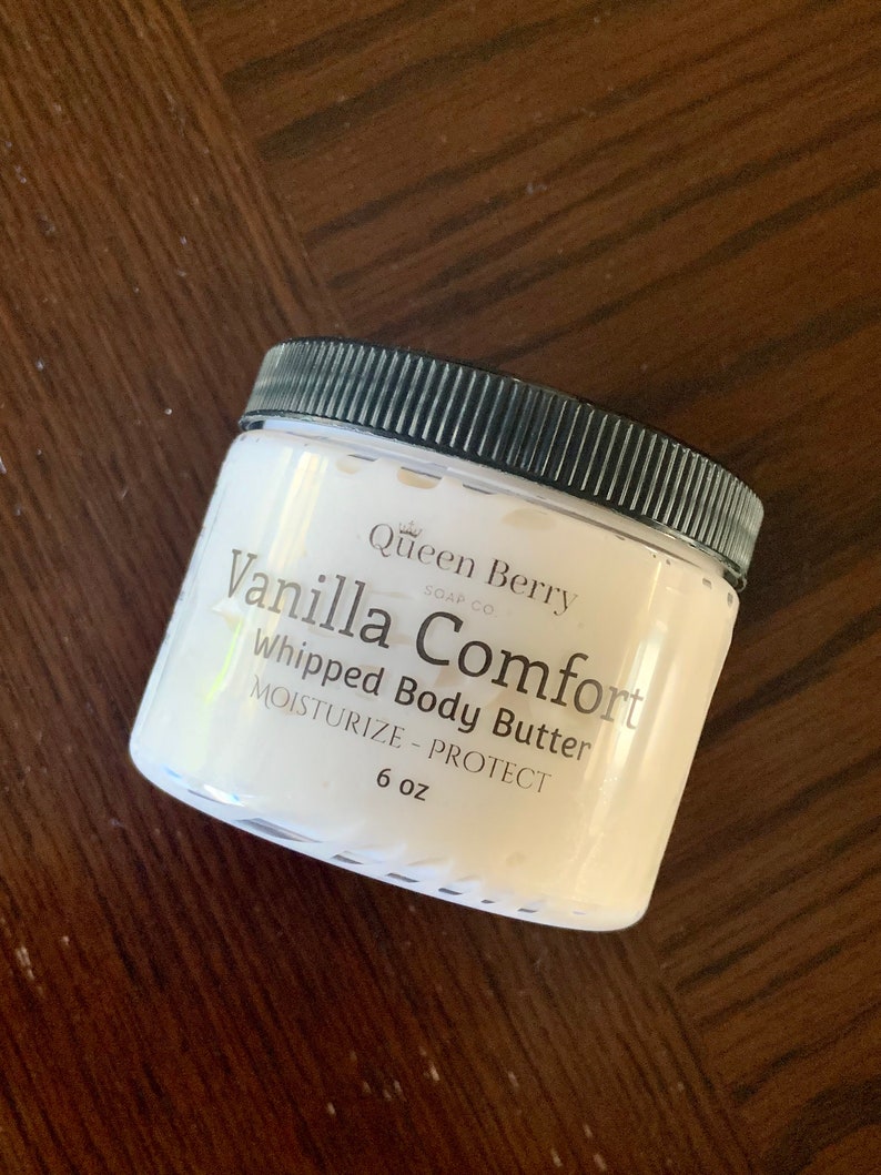 Vanilla Comfort Whipped Body Butter Lotion Hand & Body Lotion Paraben and Cruelty Free Non Greasy Fast Absorbing image 2