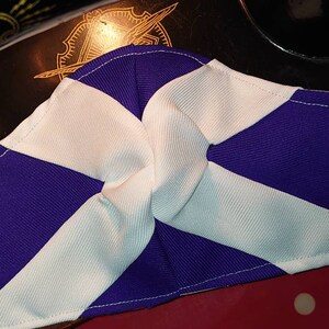 Saltire Scottish Flag reusable, washable facemask with a filter pocket. M-L no children&#39;s sizes available.