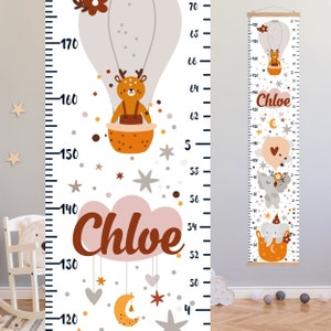 Olifant groei grafiek Hoogte grafiek voor kinderen Baby gepersonaliseerde douche cadeau Kwekerij muur kunst Baby kinderkamer decor Aangepaste groei grafiek liniaal