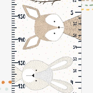 Tillväxtdiagram för skogsdjur i plantskolan, plywoodram bild 5