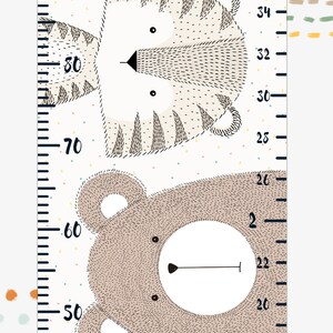 Tillväxtdiagram för skogsdjur i plantskolan, plywoodram bild 7