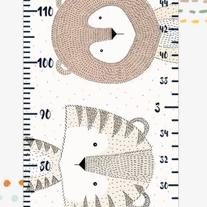 Tillväxtdiagram för skogsdjur i plantskolan, plywoodram bild 6