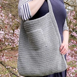 CROCHET TOTE BAG Pattern | Nature Walk Tote Bag