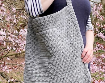 GEHAAKTE TOTETAS Patroon | Natuurwandeling draagtas