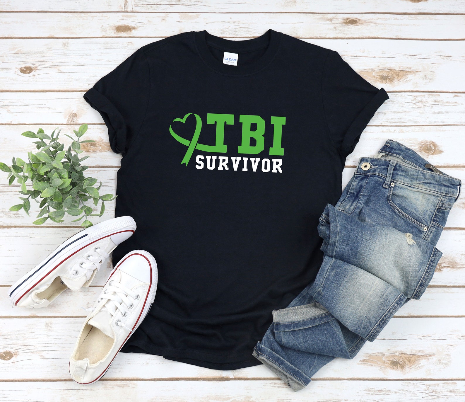 Tbi Survivor, Brain Injury Survivor Shirt, Awareness Ribbon, Brain ...