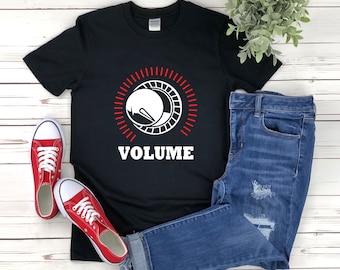 Sound Engineer Shirt, Audio Engineer Shirt, Volume Shirt, Sound Engineer Gift, Sound Engineering Shirt