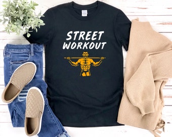 Calisthenics T Shirt, Street Workout, Fitness Lover Gift