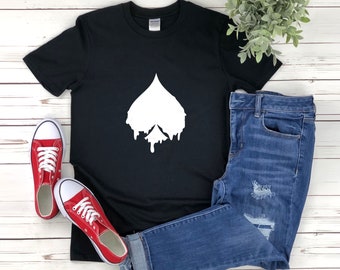 Ace Spade Shirt, Melting Spade Card, Deck Of Card Shirt, Deck Of Card Shirt, Gifts For Poker Players, Casino Shirt, Spades Card Game