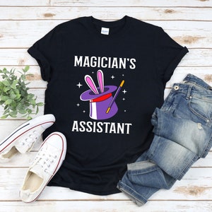 Magician Assistant Shirt, Magician Shirt, Magic Shirt, Magician T-shirt, Magician Assistant Gift, Magician T Shirt