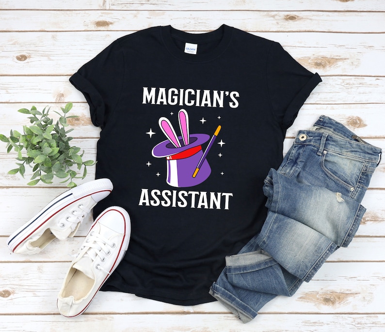 Magician Assistant Shirt, Magician Shirt, Magic Shirt, Magician T-shirt, Magician Assistant Gift, Magician T Shirt image 1
