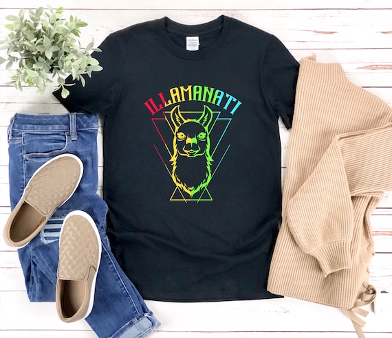 Illamanati | Funny Llama Illuminati T-Shirt Illamanati | Funny Llama Illuminati T-Shirt