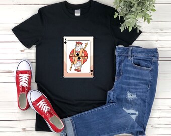 King Spades Shirt, Deck Of Card Shirt, Poker Shirt, Casino Shirt, King Spades, Gifts For Poker Players, Spades Card Game