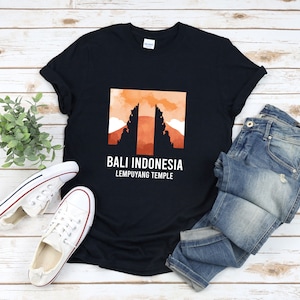 Bali Shirt, Bali Indonesia Lempuyang Temple, Bali Tee Shirt, Indonesia Shirt, Indonesian Shirt, Southeast Asia