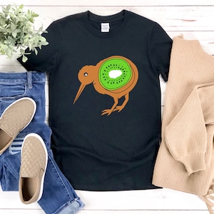 Kiwi Bird Shirt, Kiwi Fruit Shirt, New Zealand Shirt, Kiwi Shirt, Kiwi Lover Shirt, Funny Bird Shirt, Funny Food Shirt
