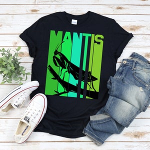 Mantis Insect Shirt, Praying Mantis T-Shirt, Mantis Tshirt, Green Mantis Gift Idea, Entomology Shirt, Entomology Gift, Entomology Art