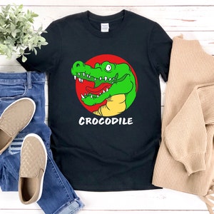 Crocodile Shirt, Alligator Shirt, Zoo Animal Shirt, Zoology Shirt, Alligator Tshirt, Reptile Shirt, Reptile Lover Gift