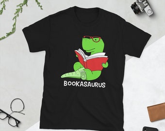 Dinosaur Reading Shirt, Bookasaurus, Bookworm Shirt,  Bookworm Tee, Reading Shirt, Bookworm Gifts, Funny Reading Shirt