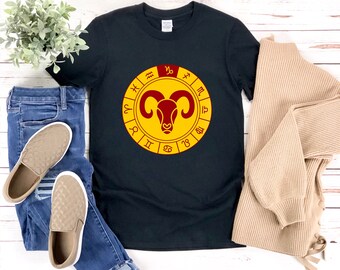 Camicia Zodiaco Capricorno, Astrologia Capricorno, Camicia Corna Capricorno, Simbolo Capricorno, Camicia Oroscopo Capricorno