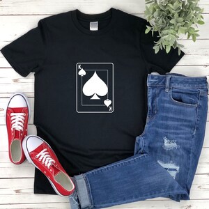 Ace Spade Shirt, Casino Shirt, Gokken Shirt, Poker Shirt, Deck Of Card Shirt, Gokken T-shirt, Spades Game Shirt, Casino Geschenken,