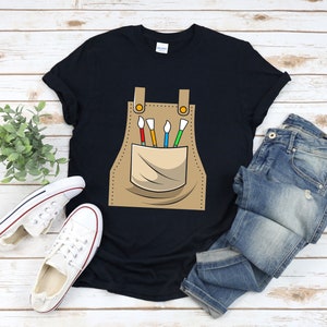 Painter Costume, Painter Shirt, This Is My Painting Shirt, Paint Brush Shirt, Gifts For Painters, Artist Shirt For Men