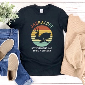 Jackrabbit Everyone Has To Be A Unicorn Rainbow Jackalope T- T-Shirt Jackrabbit Everyone Has To Be A Unicorn Rainbow Jackalope T- T-Shirt