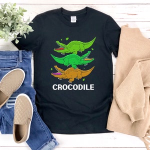 Crocodile Shirt, Alligator Shirt, Zoo Animal Shirt, Crocodile Tshirt, Crocodile T Shirt, Crocodile Gift, Reptile Shirt