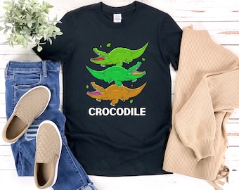 Crocodile Shirt, Alligator Shirt, Zoo Animal Shirt, Crocodile Tshirt, Crocodile T Shirt, Crocodile Gift, Reptile Shirt