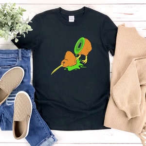 Funny Kiwi Shirt, Kiwi Fruit Shirt, Kiwi Bird Shirt, Funny Bird Shirt, Kiwi Shirt, Fruit Shirt, Funny Food Shirt