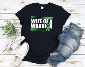 Wife Of A Warrior Shirt, Brain Injury Shirt, Support Squad Shirt, Traumatic Brain Injury Awareness, Get Well Soon