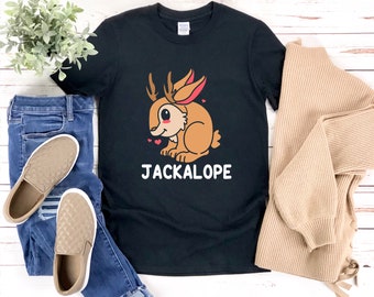 Cute Jackalope, Jackalope Shirt, Cute Rabbit Shirt, Gifts For Rabbit Lover, Jackrabbit Shirt, Cryptid Shirt, Mythical Creatures Shirt