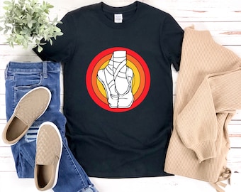 Ballet T-shirt, Retro Ballet Shirt, Ballerina Shirt, Vintage Ballet Shirt, Dance Shirts For Women, Ballet Dance Gift