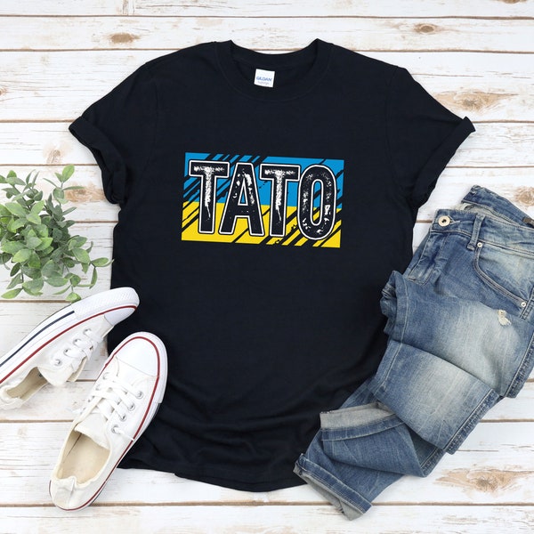 Ukrainian Dad Shirt, Tato, Ukraine Dad, Fathers Day Shirt, Ukraine Flag Shirt, Ukrainian Shirt, Ukraine T-shirt