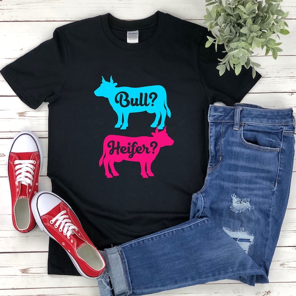 Heifer or Bull Gender Reveal Etsy