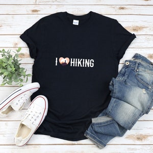Hiking Shirt, I Love Hiking, Hiking Lover, Gifts For Hikers, Trekking Shirt, Hiking T-shirt, Hiking T Shirt, Outdoor Shirt
