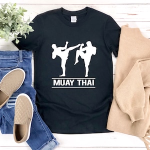 Muay Thai Shirt, Boxing Shirt Mens, Thai Boxing Shirt, Boxing Coach Gifts, Martial Arts Shirt, Kickboxing Shirt, Muay Thai Fighter