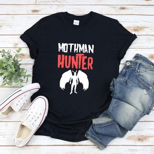 Mothman Lover Shirt, Funny Mothman Shirt, Cryptozoology Shirt, Cryptozoologist Shirt, Mothman Hunter, Mothman Tshirt