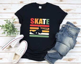 Retro Skateboarding Shirt, Vintage Skateboard Shirt, Skate Shirt, Skateboarding Tshirt, Skateboarding Gifts, Skateboarding T-shirt