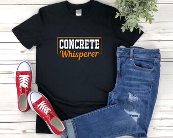 Konstruktionsshirt Witzig, Beton Flüsterer, Beton Shirt, Bauarbeiter Shirt, Arbeiter Geschenk, Bauarbeiter Shirt