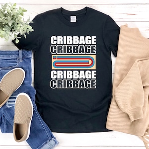 Camisa Cribbage, presente Cribbage, camiseta Cribbage, presentes para amantes de jogos de tabuleiro, camisa de jogo de tabuleiro, camisa de jogo de cartas, camisa de jogador de tabuleiro