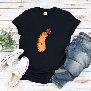 Tempura Shirt, Shrimp Shirt, Tempura Shrimp, Shrimp Lover Shirt, Seafood Lover Shirt, Foodie Shirt, Shrimp Gift, Shrimp Tshirt