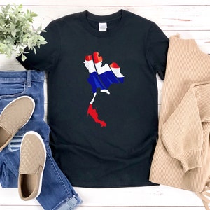 Chemise Thaïlande, Carte Thaïlande, Chemise drapeau Thaïlande, Chemise Asie, Chemise Thaïlandaise, Chemise Asiatique, T-shirt Thaïlande, T-shirt Thaïlande
