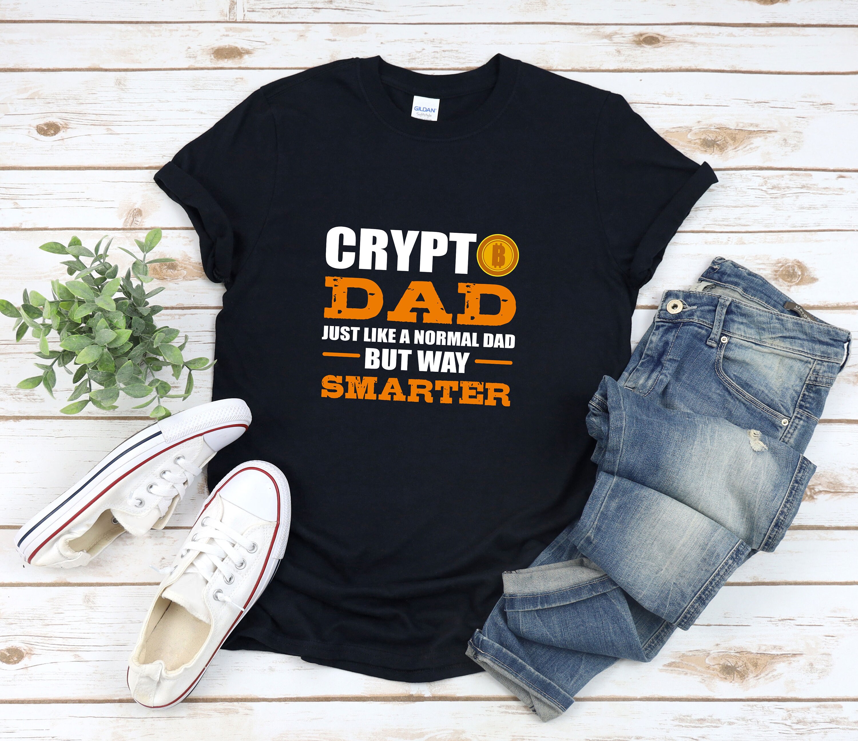 Crypto Dad Shirt, Funny Crypto T Shirt, Crypto Dad Just Like A Normal Dad  but Way Smarter, Fathers Day Shirt, Crypto T-shirt - Etsy