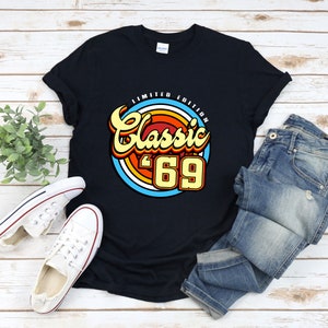 1969 Shirt, Limited Edition Shirt, Vintage 1969 Tshirt, Retro Birthday Shirt, 1969 Birthday, Vintage Birthday Shirt