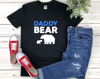 Daddy Bear Shirt, Bear Dad Shirt, Bear Daddy, Dad Shirts Fathers Day, New Dad Shirt, Dad Birthday Shirt, Daddy Shirt, Dad Shirt