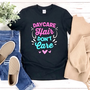 Camisa para maestros de guardería, Cuidado del cabello de la guardería, Camisa del proveedor de la guardería, Regalo del trabajador de la guardería, Camisa de trabajo para la guardería