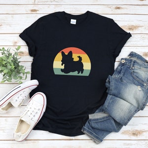 Retro Corgi Shirt, Corgi Dog Shirt, Retro Dog Shirt, Corgi Gifts, Corgi T Shirt, Vintage Dog Shirt, Corgi T-shirt