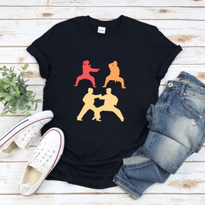 Retro Karate Shirt, Retro Martial Arts, Martial Arts Teacher Gift, Karate Gift, Karate T-shirt, Martial Arts Shirt
