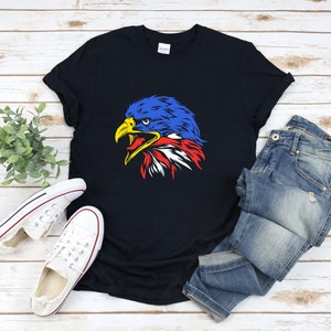 American Flag Eagle Shirt, Patriotic Eagle Shirt, 4th Of July Eagle Shirt, American Eagle Shirt, Eagle Usa Flag