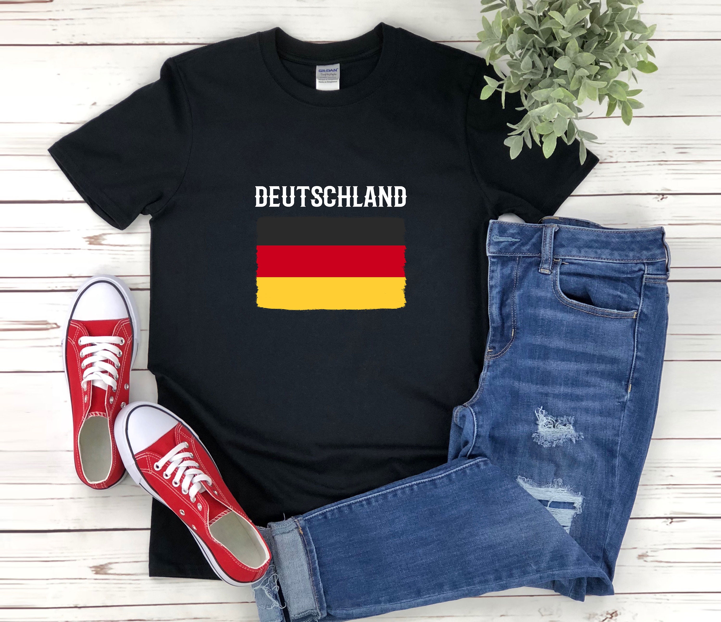 German Flag T Shirt - Etsy